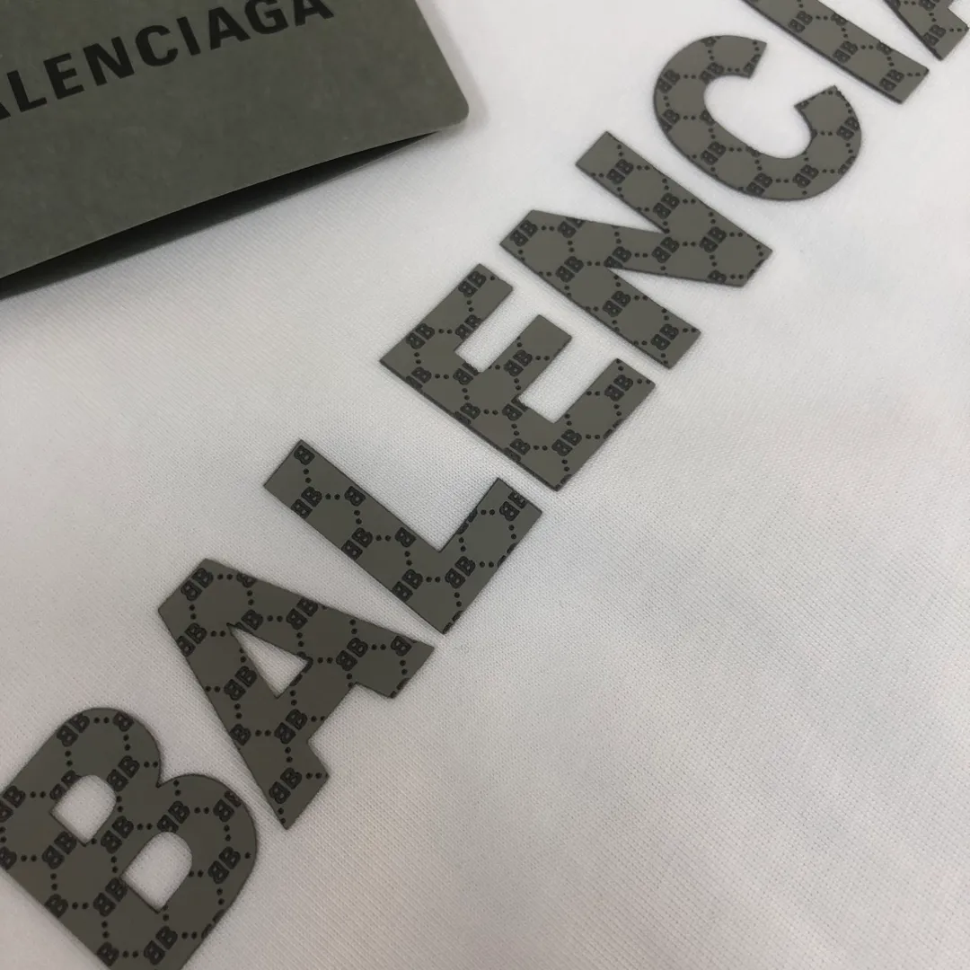 S💫BALEN*CIAGA 2026 New Arrival T ！270 ， ， ， ！ logo ！ Breathable！ ， Premium ， Versatile ！ ：Black White Size：M-XXXL
